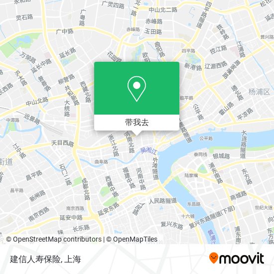建信人寿保险地图