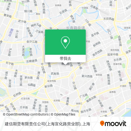 建信期货有限责任公司(上海宣化路营业部)地图