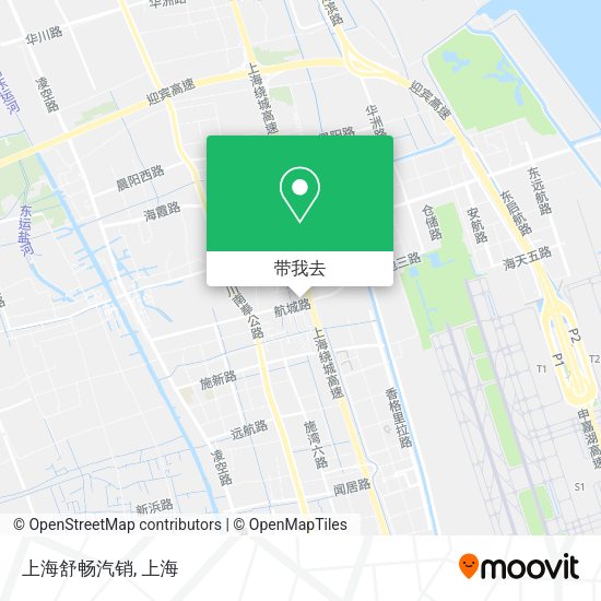 上海舒畅汽销地图