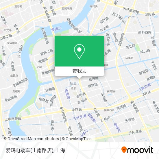 爱玛电动车(上南路店)地图