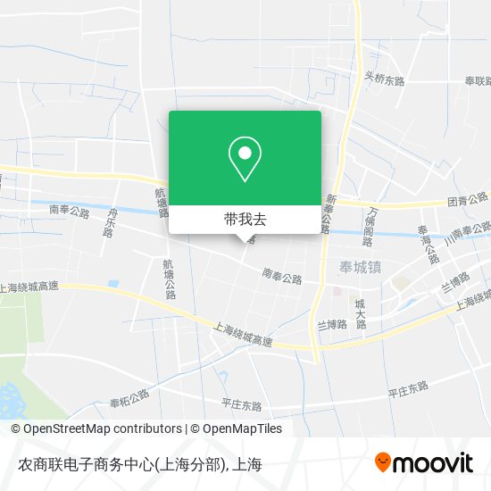 农商联电子商务中心(上海分部)地图