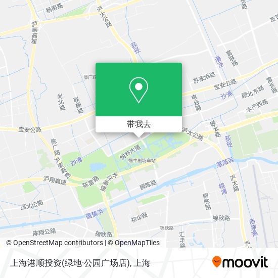 上海港顺投资(绿地·公园广场店)地图