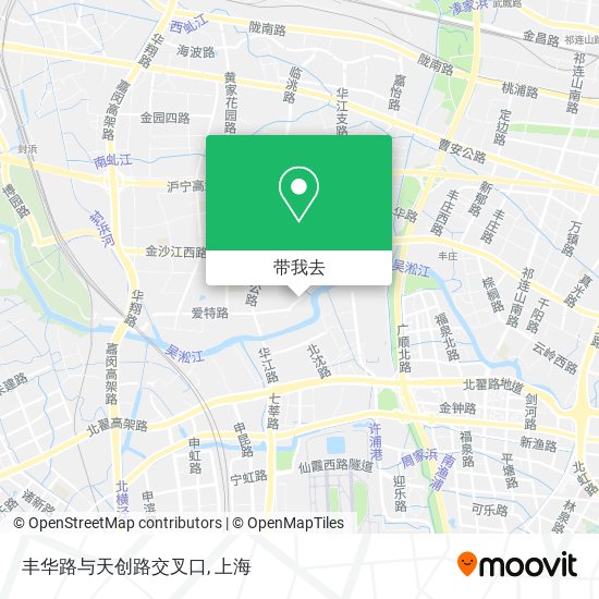 丰华路与天创路交叉口地图