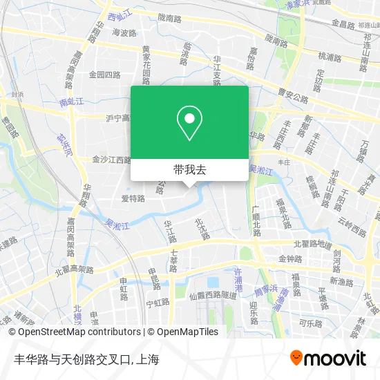 丰华路与天创路交叉口地图