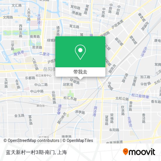 蓝天新村一村3期-南门地图