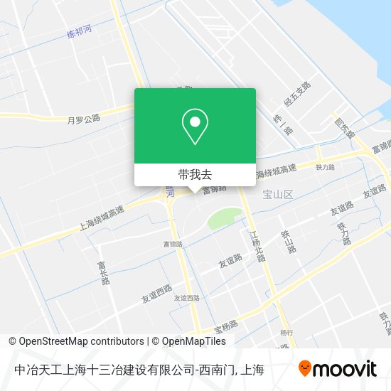 中冶天工上海十三冶建设有限公司-西南门地图