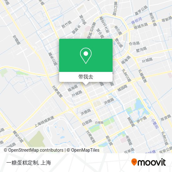 一糖蛋糕定制地图