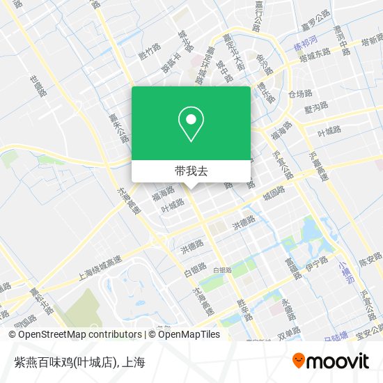 紫燕百味鸡(叶城店)地图