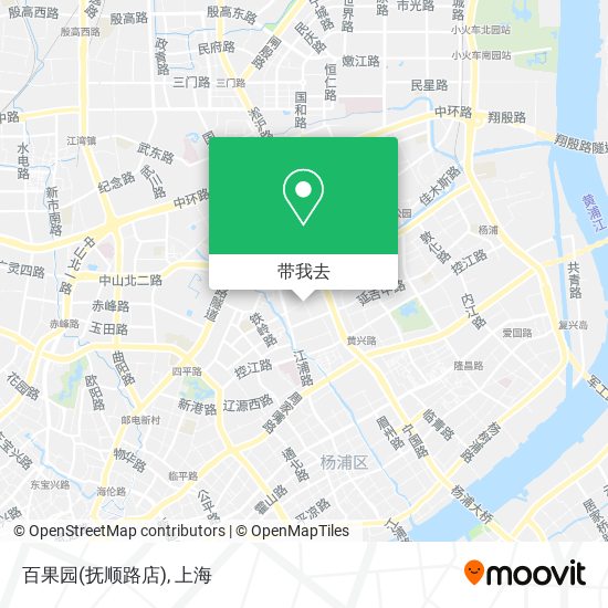 百果园(抚顺路店)地图