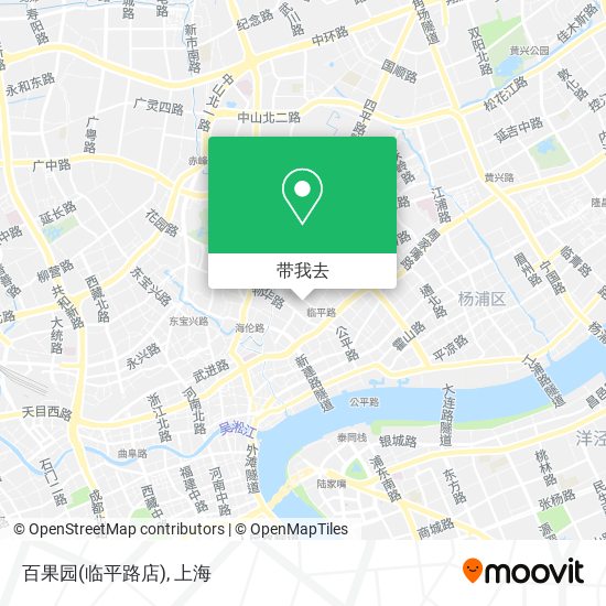 百果园(临平路店)地图
