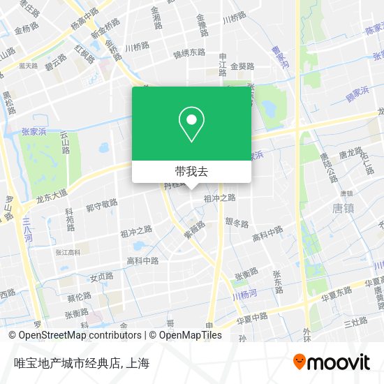 唯宝地产城市经典店地图