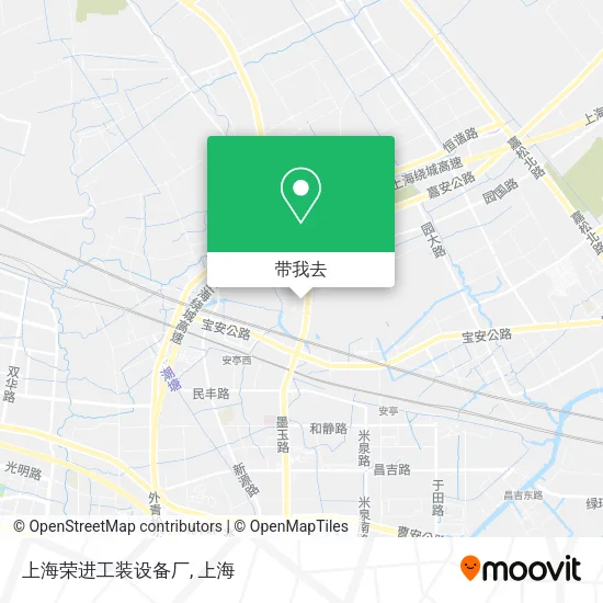 上海荣进工装设备厂地图