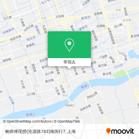 鲍师傅现捞(沧源路783)南闵行7地图