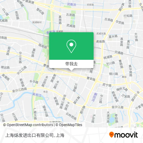 上海炀发进出口有限公司地图
