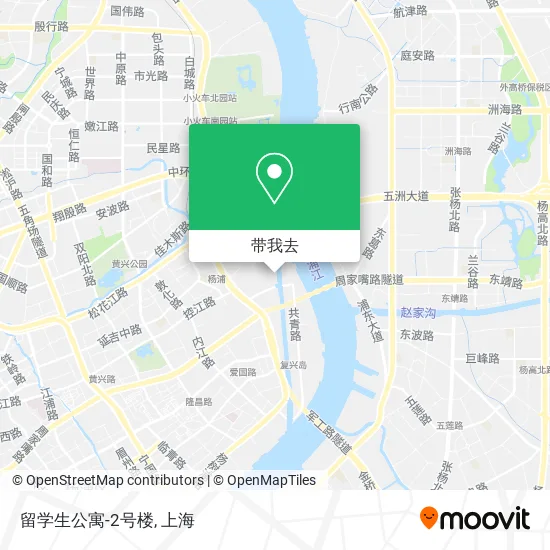 留学生公寓-2号楼地图