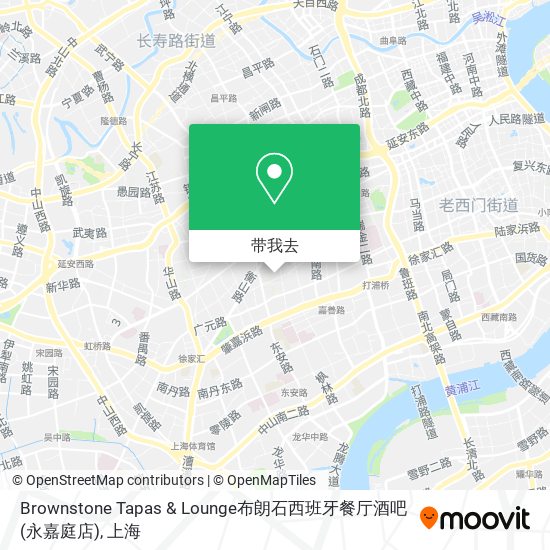 Brownstone Tapas & Lounge布朗石西班牙餐厅酒吧(永嘉庭店)地图