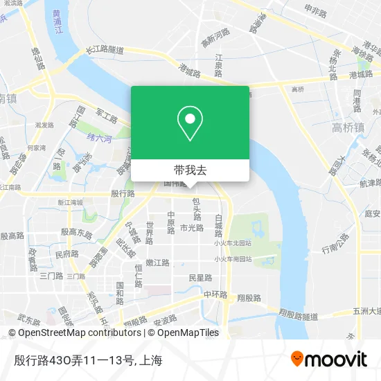 殷行路43O弄11一13号地图