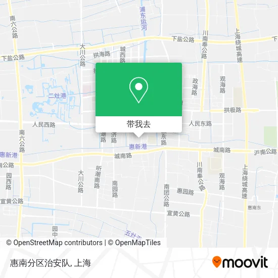 惠南分区治安队地图
