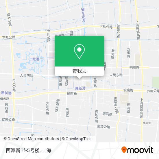 西潭新邨-5号楼地图