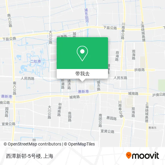 西潭新邨-5号楼地图
