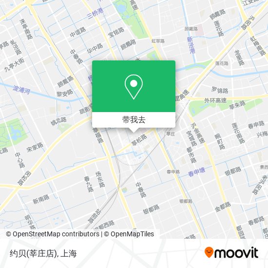 约贝(莘庄店)地图