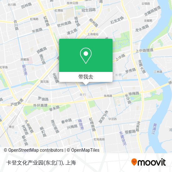 卡登文化产业园(东北门)地图