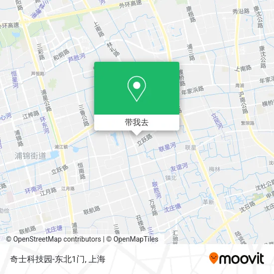 奇士科技园-东北1门地图