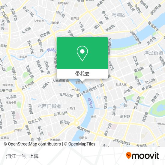 浦江一号地图