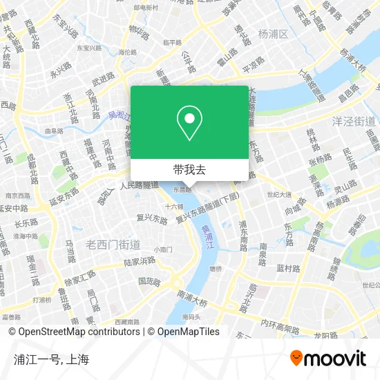 浦江一号地图