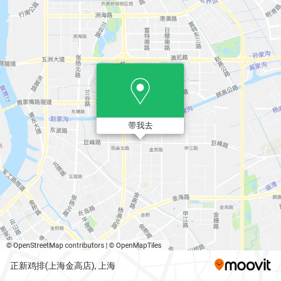 正新鸡排(上海金高店)地图