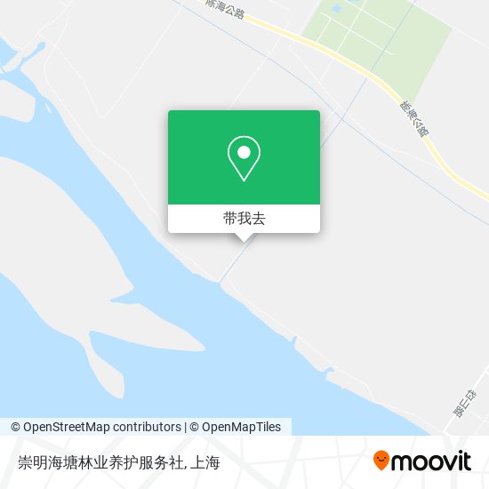 崇明海塘林业养护服务社地图