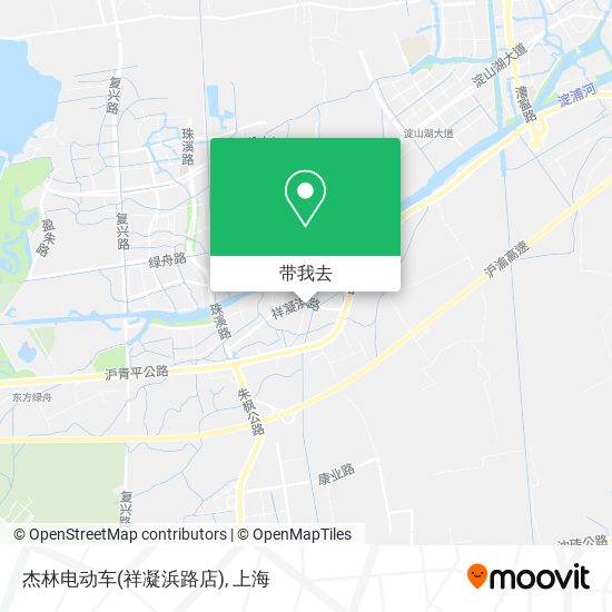 杰林电动车(祥凝浜路店)地图