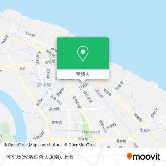 停车场(玫洛综合大厦南)地图