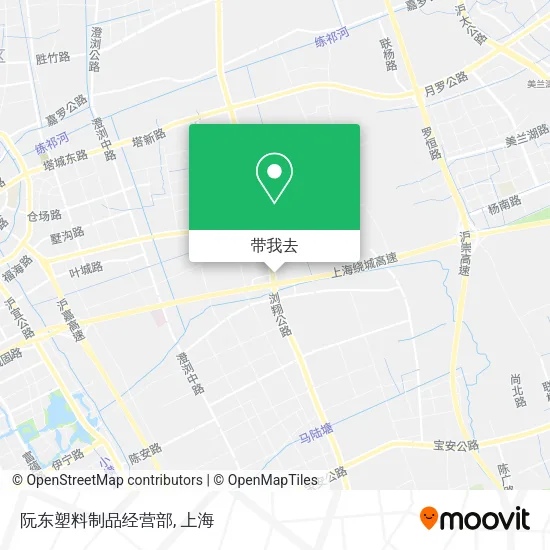 阮东塑料制品经营部地图