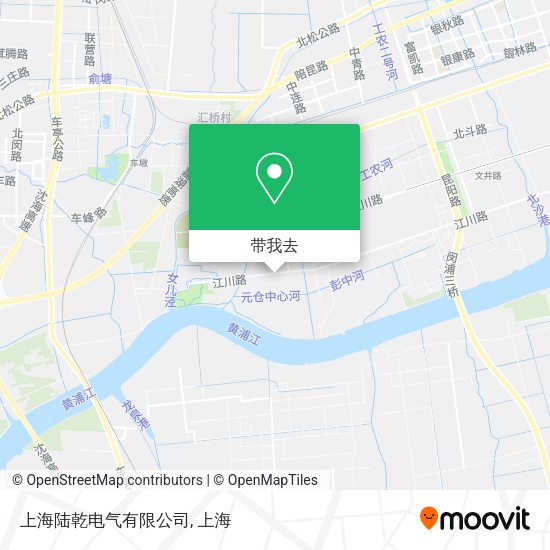上海陆乾电气有限公司地图