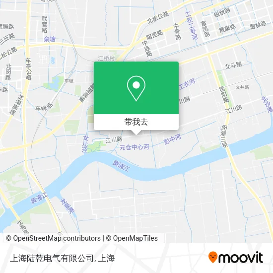 上海陆乾电气有限公司地图