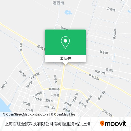 上海百旺金赋科技有限公司(崇明区服务站)地图