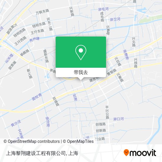 上海黎翔建设工程有限公司地图