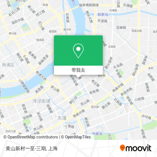 黄山新村一至-三期地图