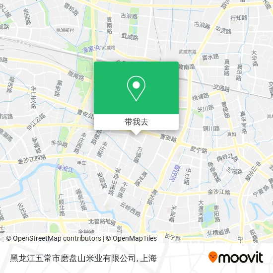 黑龙江五常市磨盘山米业有限公司地图
