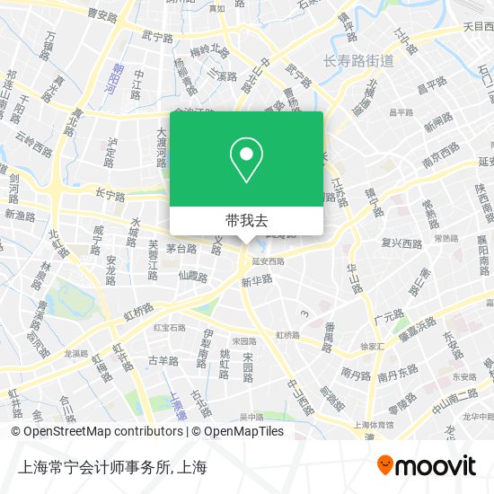 上海常宁会计师事务所地图