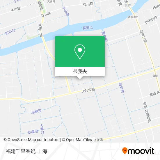 福建千里香馄地图