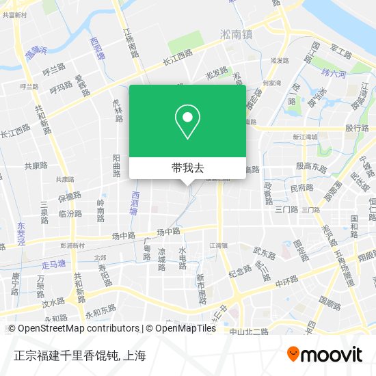 正宗福建千里香馄钝地图