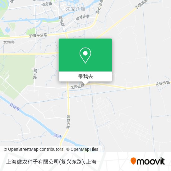 上海徽农种子有限公司(复兴东路)地图