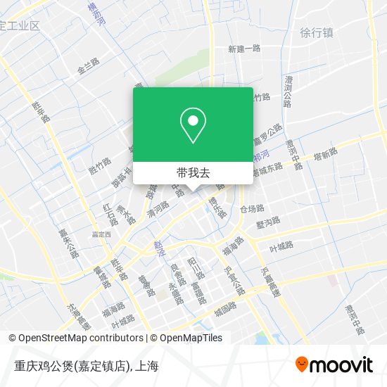 重庆鸡公煲(嘉定镇店)地图