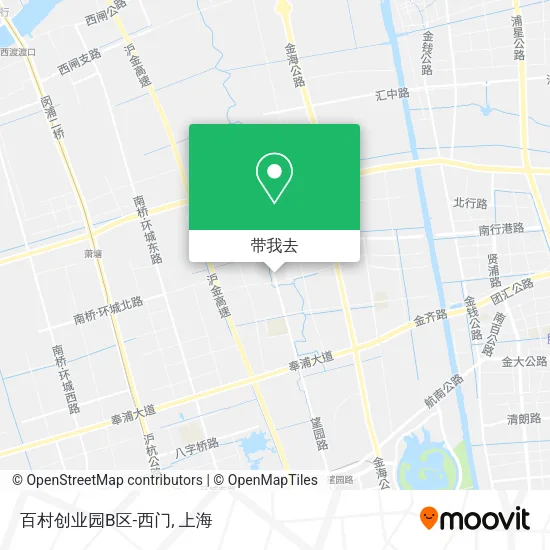 百村创业园B区-西门地图