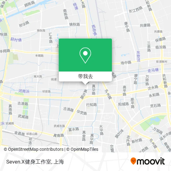 Seven.X健身工作室地图