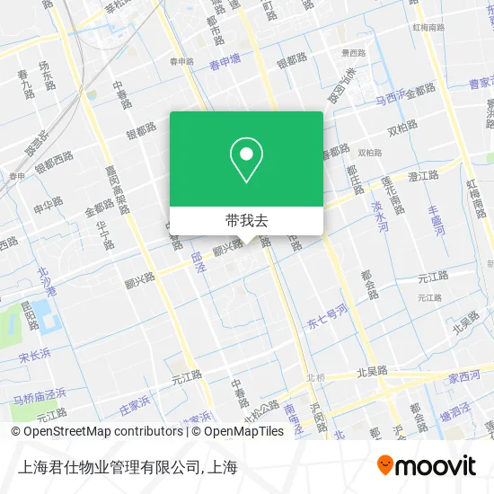 上海君仕物业管理有限公司地图