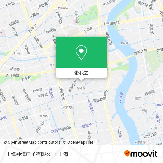 上海神海电子有限公司地图