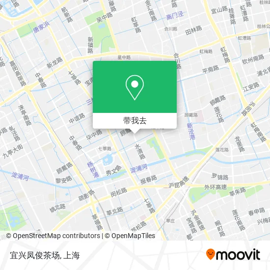 宜兴凤俊茶场地图